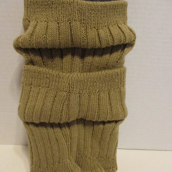 Steve Madden NEW Woman One Size Brown Warm Outdoors Boot Cuffs - Picture 5 of 6